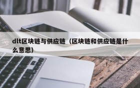 dlt区块链与供应链(区块链和供应链是什么意思)
