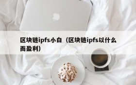区块链ipfs小白(区块链ipfs以什么而盈利)