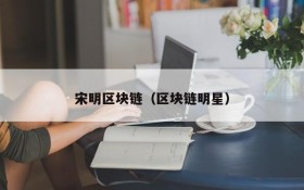 宋明区块链(区块链明星)