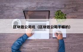 区块链公司坑(区块链公司干嘛的)