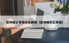 区块链公有链和私数链(区块链的公有链)