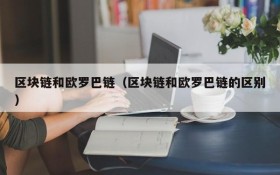 区块链和欧罗巴链(区块链和欧罗巴链的区别)