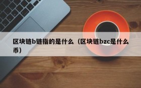 区块链b链指的是什么(区块链bzc是什么币)
