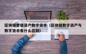 区块链世链资产数字货币(区块链数字资产与数字货币有什么区别)