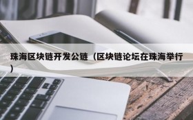 珠海区块链开发公链(区块链论坛在珠海举行)