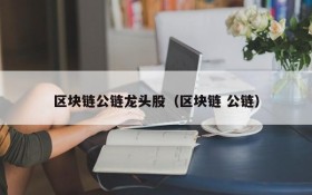 区块链公链龙头股(区块链 公链)