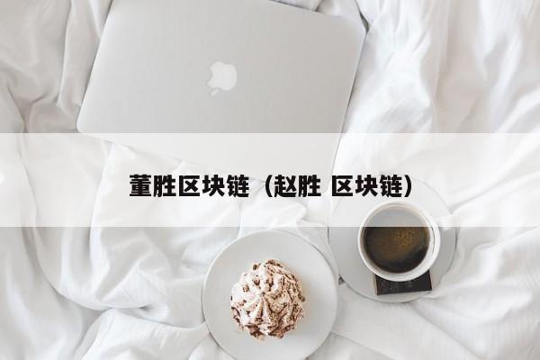 董胜区块链（赵胜 区块链）