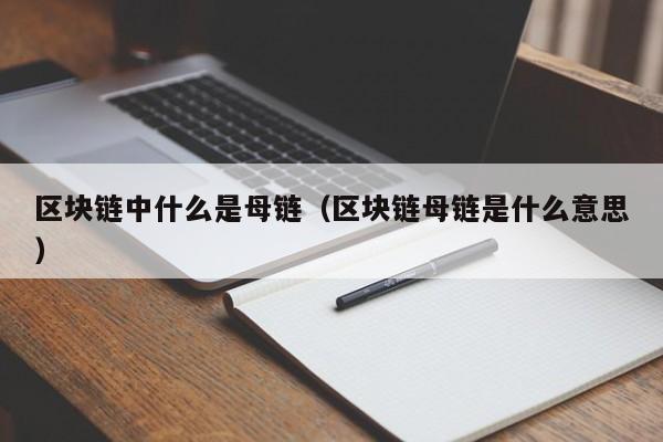 区块链中什么是母链（区块链母链是什么意思）